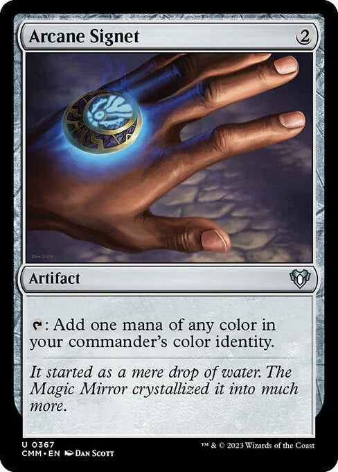 [Foil] CMM 367 Arcane Signet U