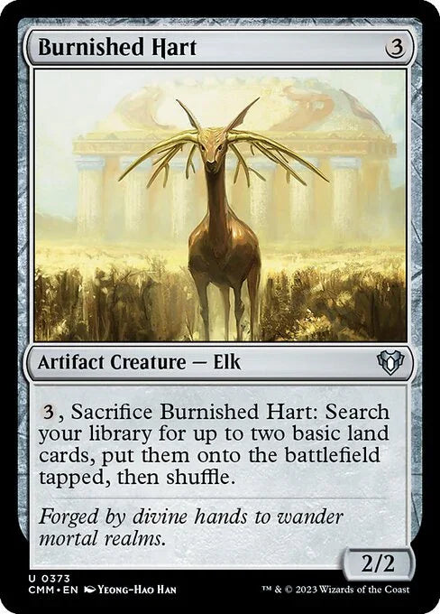 [Foil] CMM 373 Burnished Hart U