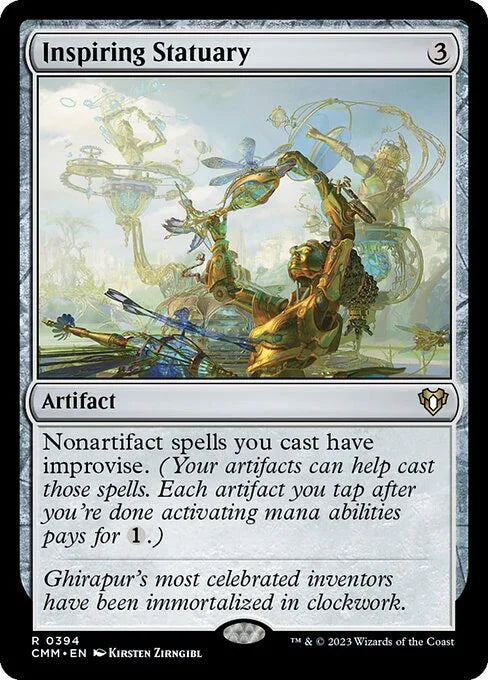 [Foil] CMM 394 Inspiring Statuary R