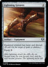 [Foil] CMM 398 Lightning Greaves U