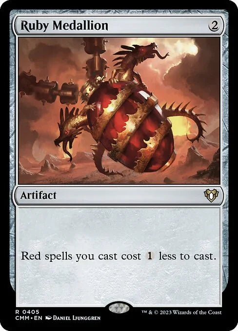 [Foil] CMM 405 Ruby Medallion R
