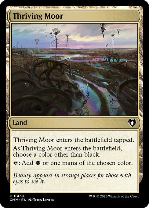 [Foil] CMM 433 Thriving Moor C