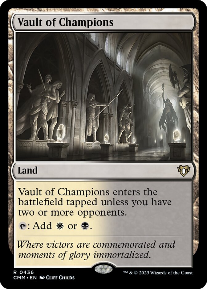 CMM 436 Vault of Champions R