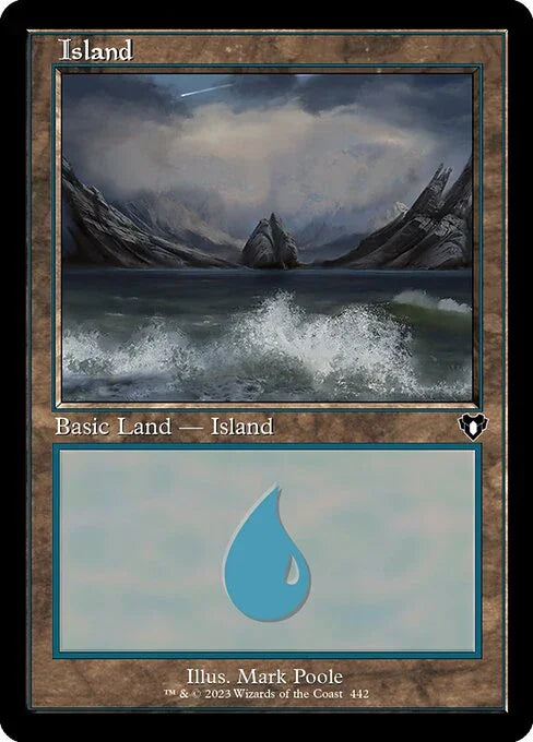 [Foil] CMM 442 Island (0442) L
