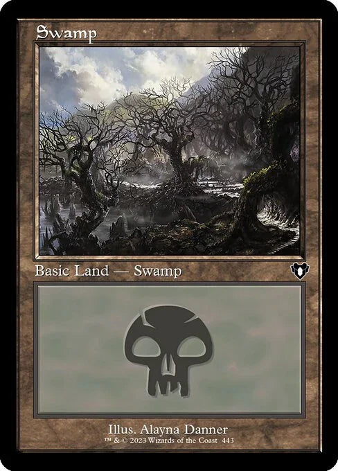 [Foil] CMM 443 Swamp (0443) L
