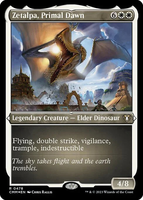 [Foil Etched] CMM 478 Zetalpa, Primal Dawn (Foil Etched) R