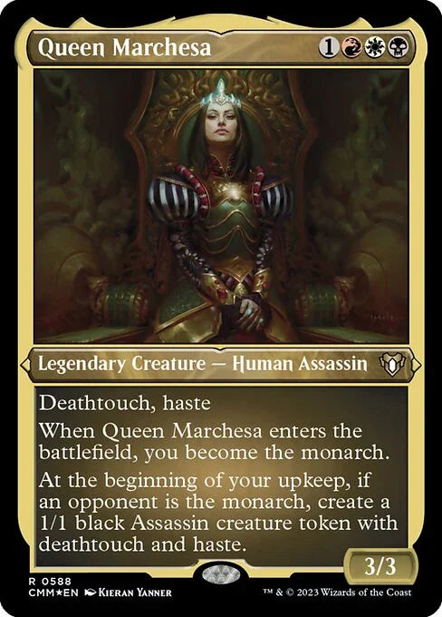 [Foil Etched] CMM 588 Queen Marchesa (Foil Etched) R
