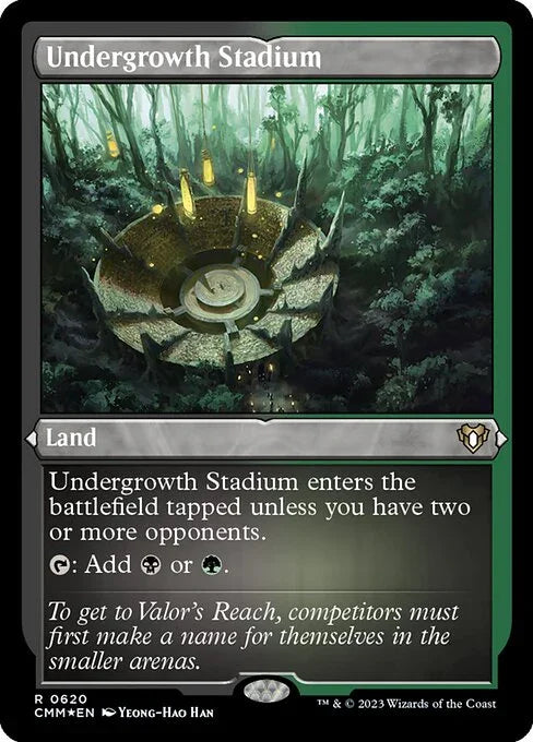 [Foil Etched] CMM 620 Undergrowth Stadium (Foil Etched) R
