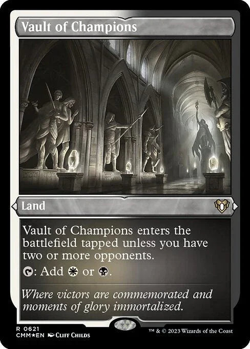 [Foil Etched] CMM 621 Vault of Champions (Foil Etched) R