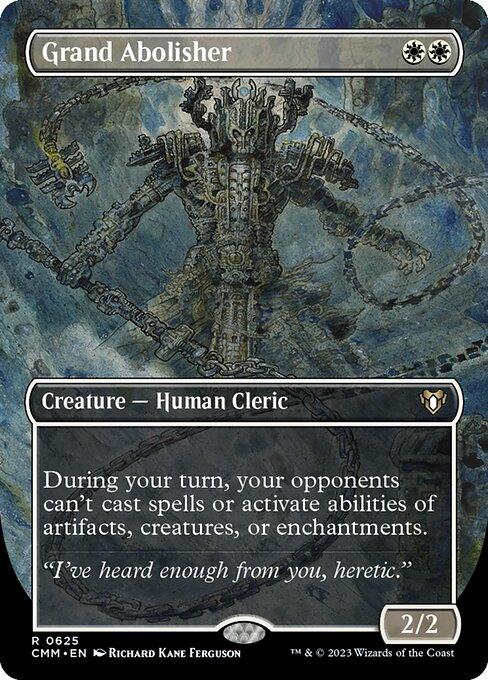 [Foil] CMM 625 Grand Abolisher (Borderless) R