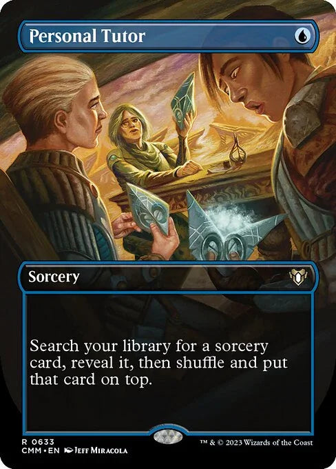 [Foil] CMM 633 Personal Tutor (Borderless) R