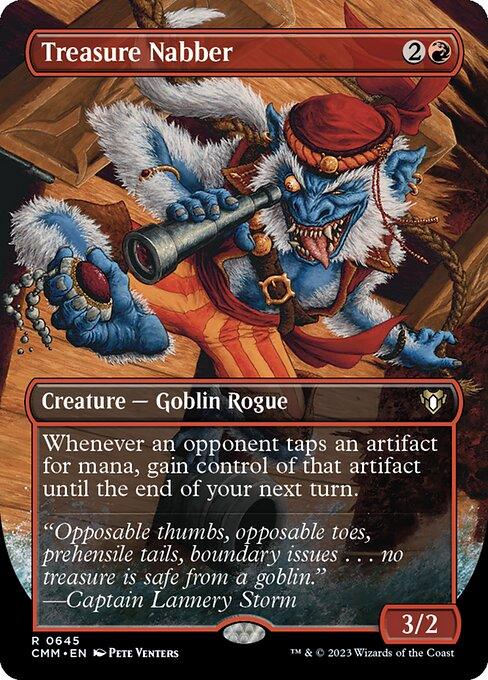 [Foil] CMM 645 Treasure Nabber (Borderless) R