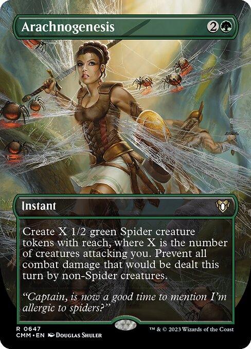 [Foil] CMM 647 Arachnogenesis (Borderless) R