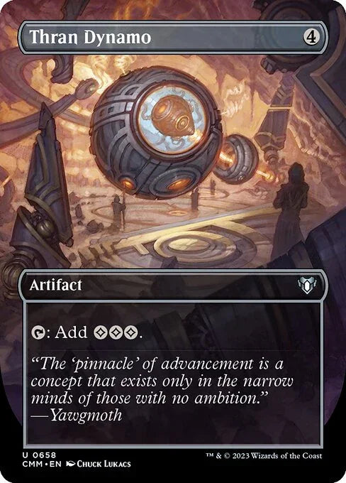 [Foil] CMM 658 Thran Dynamo (Borderless) U
