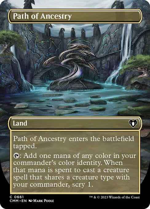 [Foil] CMM 661 Path of Ancestry (Borderless) C