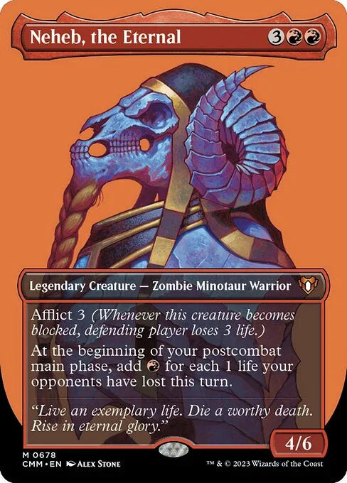 [Foil] CMM 678 Neheb, the Eternal (Borderless) M