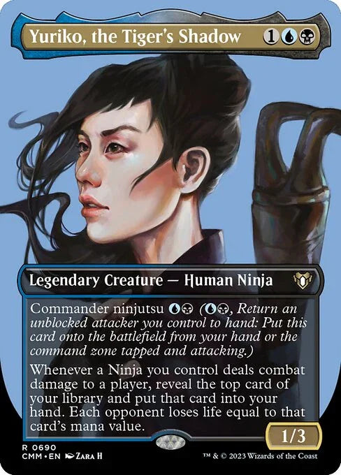 [Foil] CMM 690 Yuriko, the Tiger's Shadow (Borderless) R