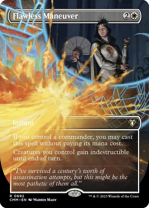 [Foil] CMM 692 Flawless Maneuver (Borderless) R