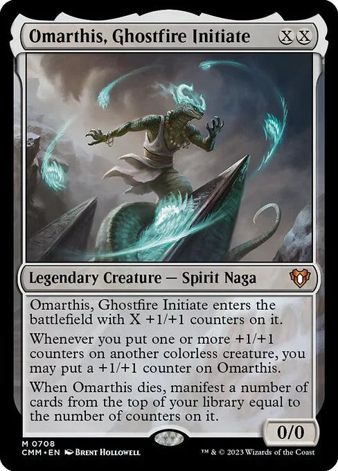 [Foil] CMM 708 Omarthis, Ghostfire Initiate M