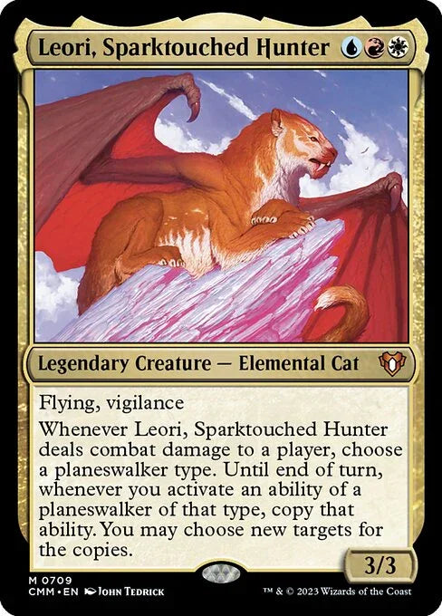 [Foil] CMM 709 Leori, Sparktouched Hunter M