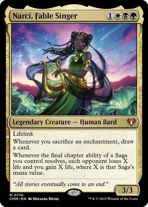[Foil] CMM 710 Narci, Fable Singer M