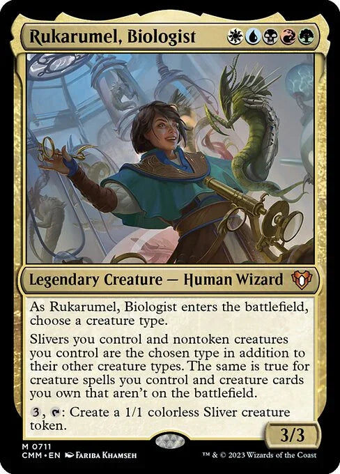 [Foil] CMM 711 Rukarumel, Biologist M