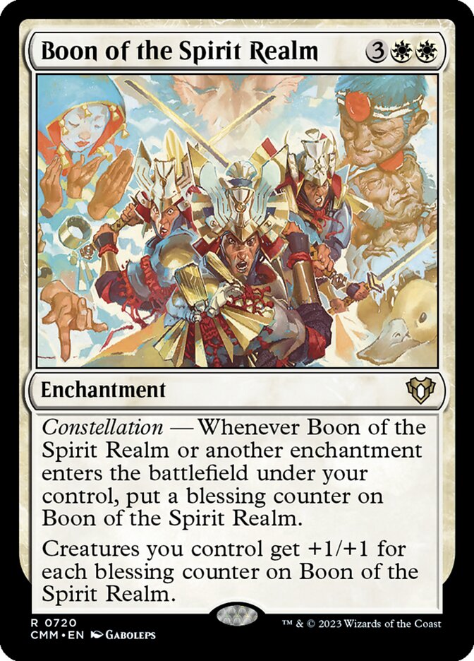 CMM 720 Boon of the Spirit Realm R