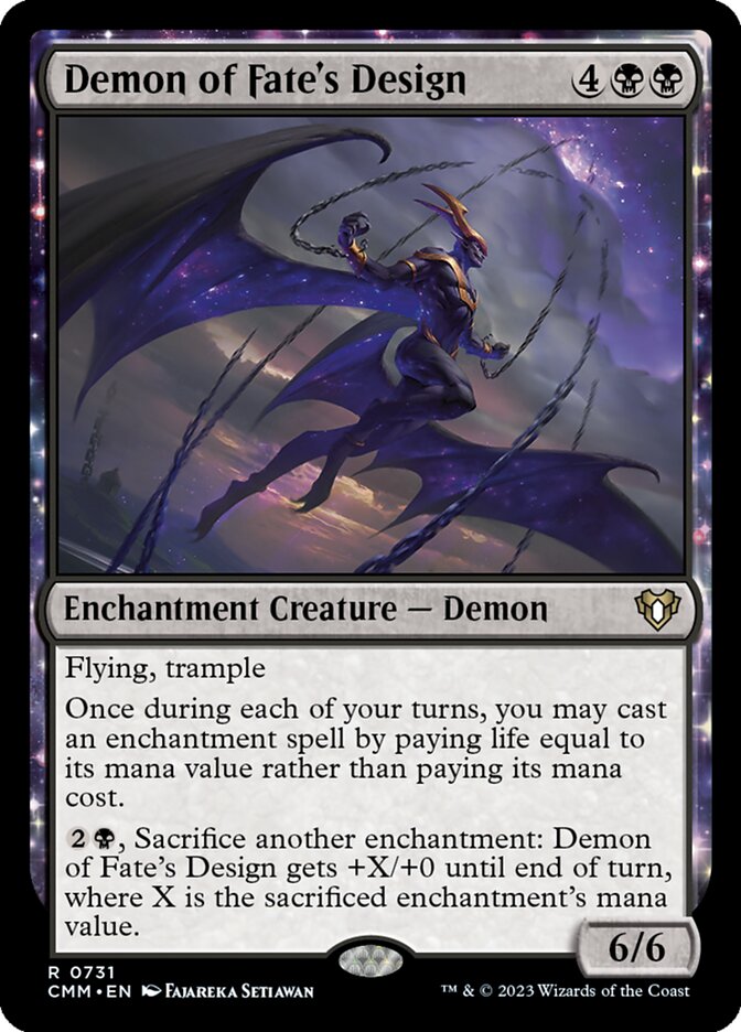 CMM 731 Demon of Fate's Design R