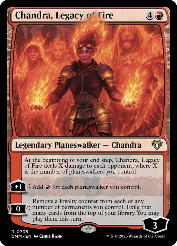 CMM 735 Chandra, Legacy of Fire R