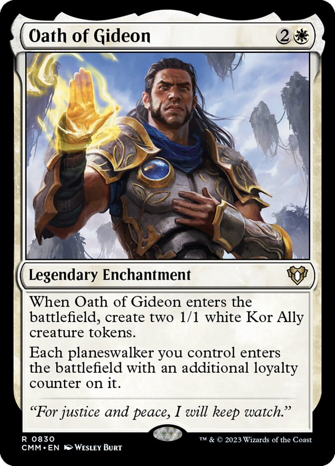 CMM 830 Oath of Gideon R