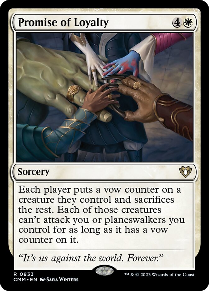 CMM 833 Promise of Loyalty R