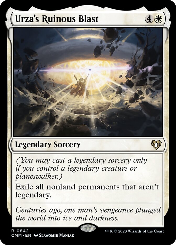 CMM 842 Urza's Ruinous Blast R