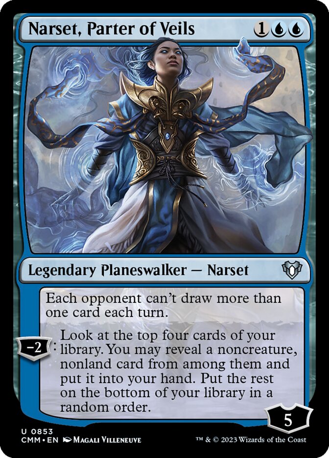 CMM 853 Narset, Parter of Veils U