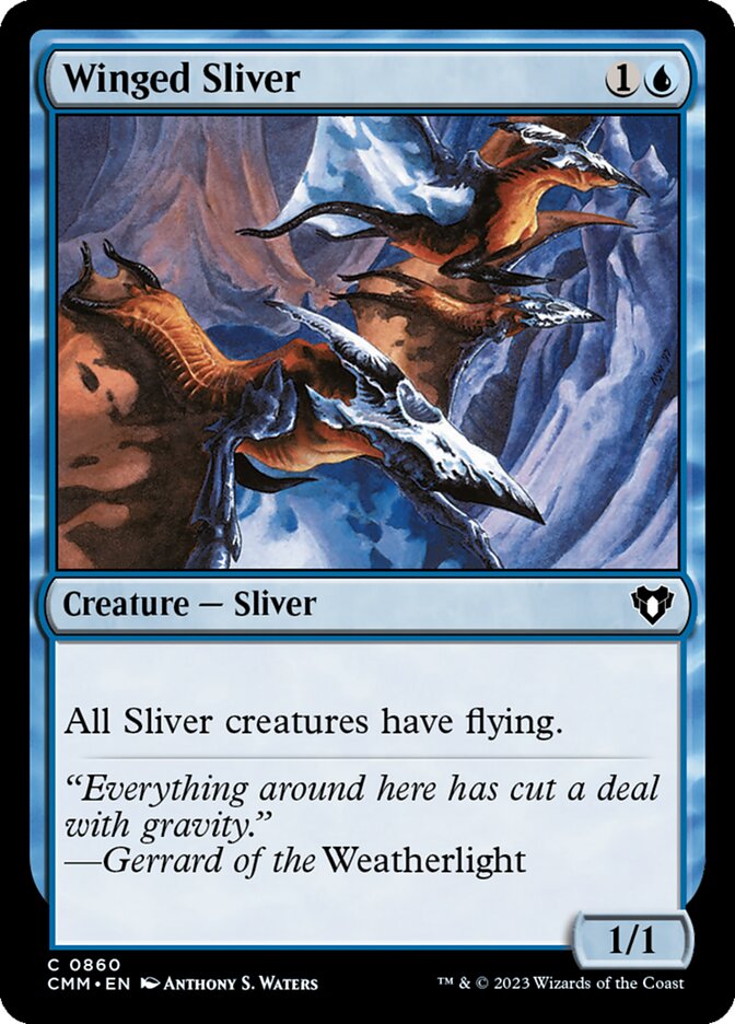 CMM 860 Winged Sliver C