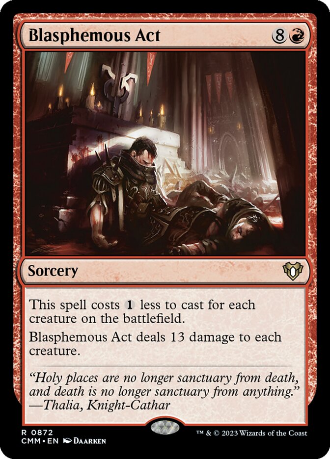 CMM 872 Blasphemous Act R