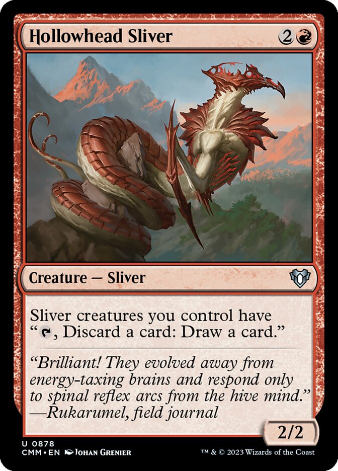 CMM 878 Hollowhead Sliver U