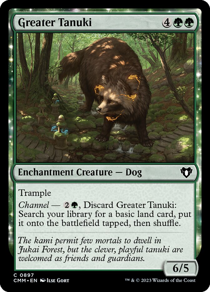 CMM 897 Greater Tanuki C