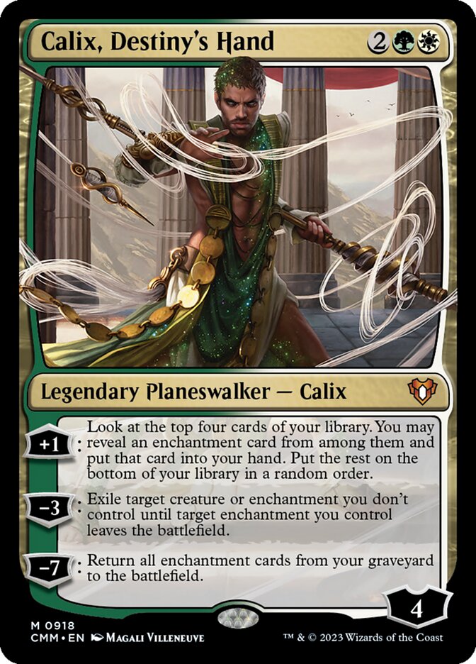 CMM 918 Calix, Destiny's Hand M