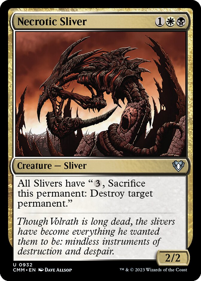 CMM 932 Necrotic Sliver U