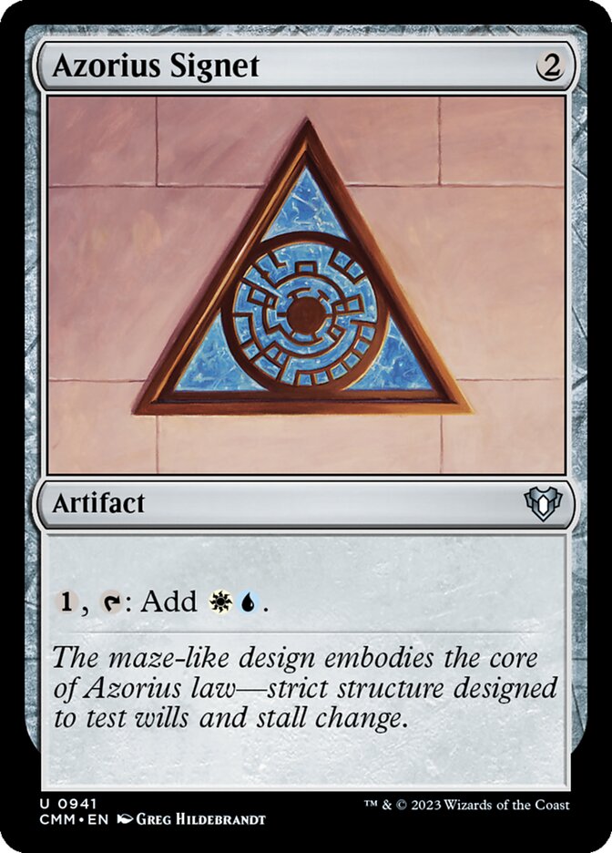 CMM 941 Azorius Signet U