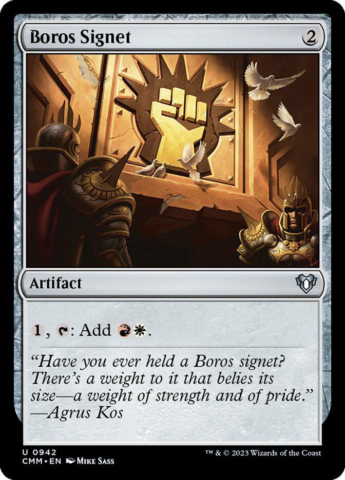 CMM 942 Boros Signet U
