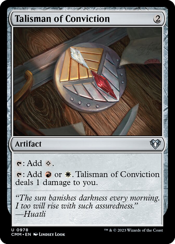 CMM 978 Talisman of Conviction U