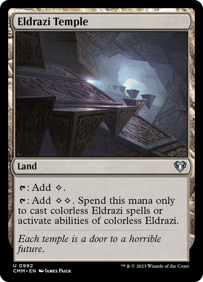 CMM 992 Eldrazi Temple U