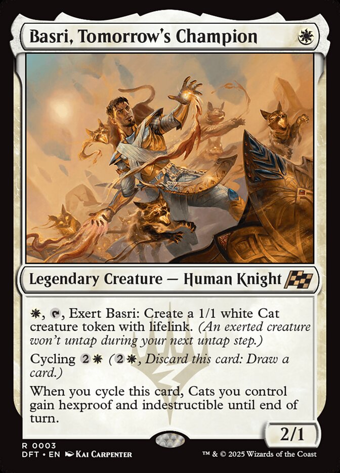 [Foil] DFT 003 Basri, Tomorrow's Champion R
