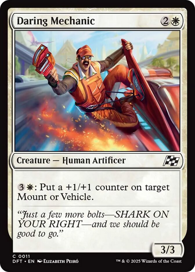 [Foil] DFT 011 Daring Mechanic C