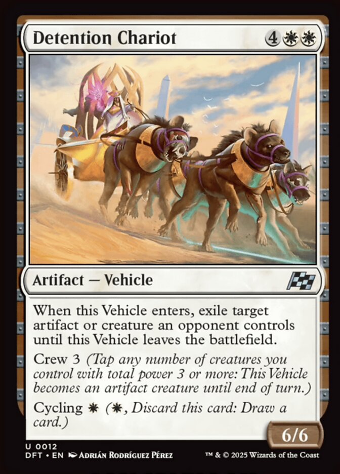 [Foil] DFT 012 Detention Chariot U