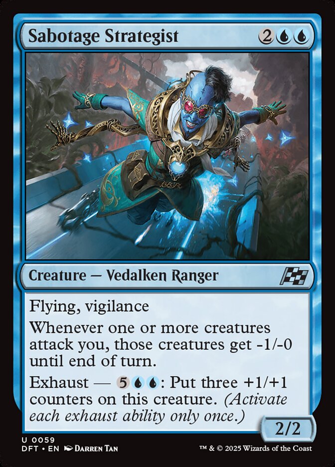 [Foil] DFT 059 Sabotage Strategist U