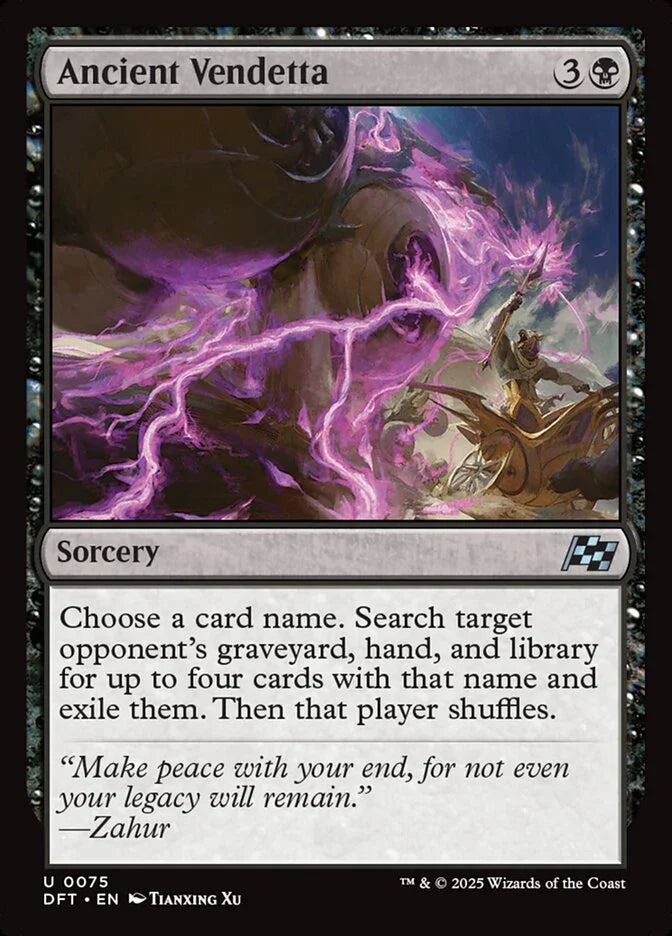 DFT 075 Ancient Vendetta U