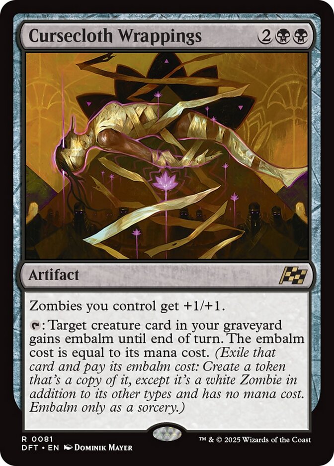 [Foil] DFT 081 Cursecloth Wrappings R