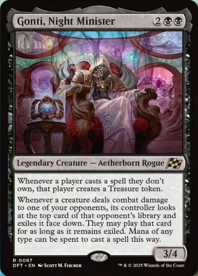 [Foil] DFT 087 Gonti, Night Minister R